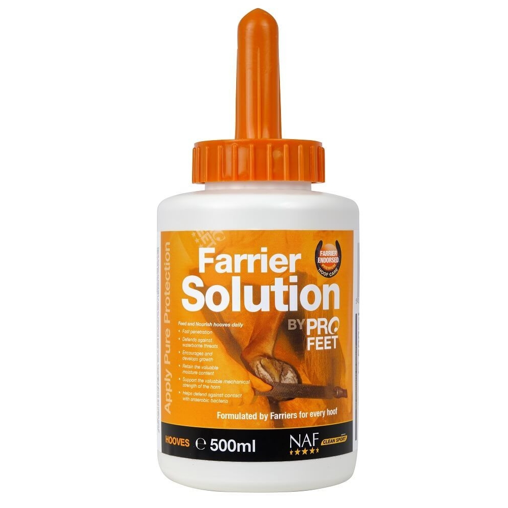 Priemonė kanopoms NAF Profeet Farrier Solution, 500 ml Priemonė kanopoms NAF Profeet Farrier Solution, 500 ml