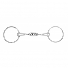 Žąslai Snaffle Bit, trijų dalių