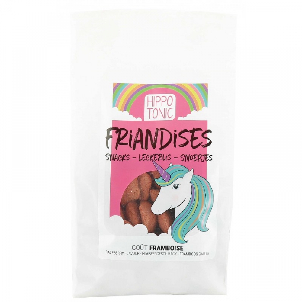 Skanėstai Hippotonic Unicorn su avietėmis, 600 g Skanėstai Hippotonic Unicorn su avietėmis, 600 g