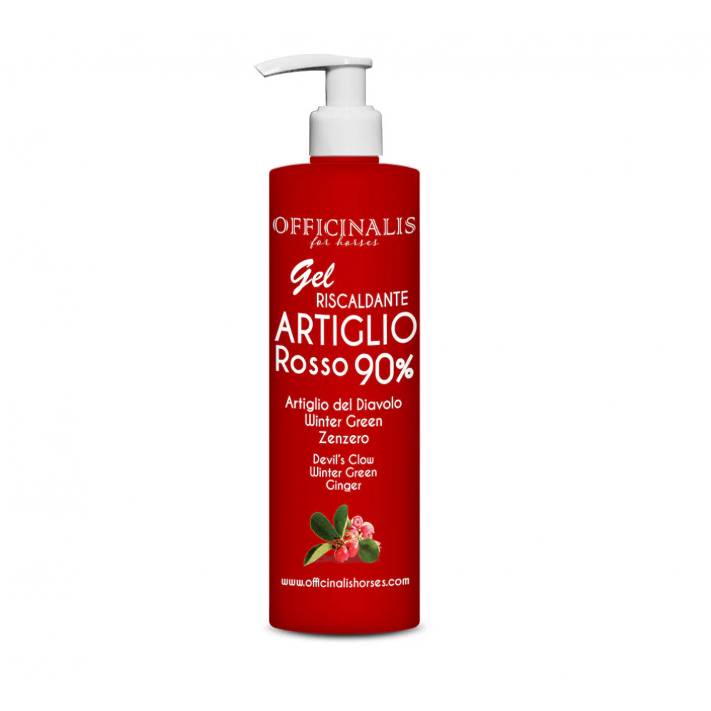 Šildantis gelis Artiglio Roso 90 % su velnio letena ir imbieru, 250 ml Šildantis gelis Artiglio Roso 90 % su velnio letena ir imbieru, 250 ml