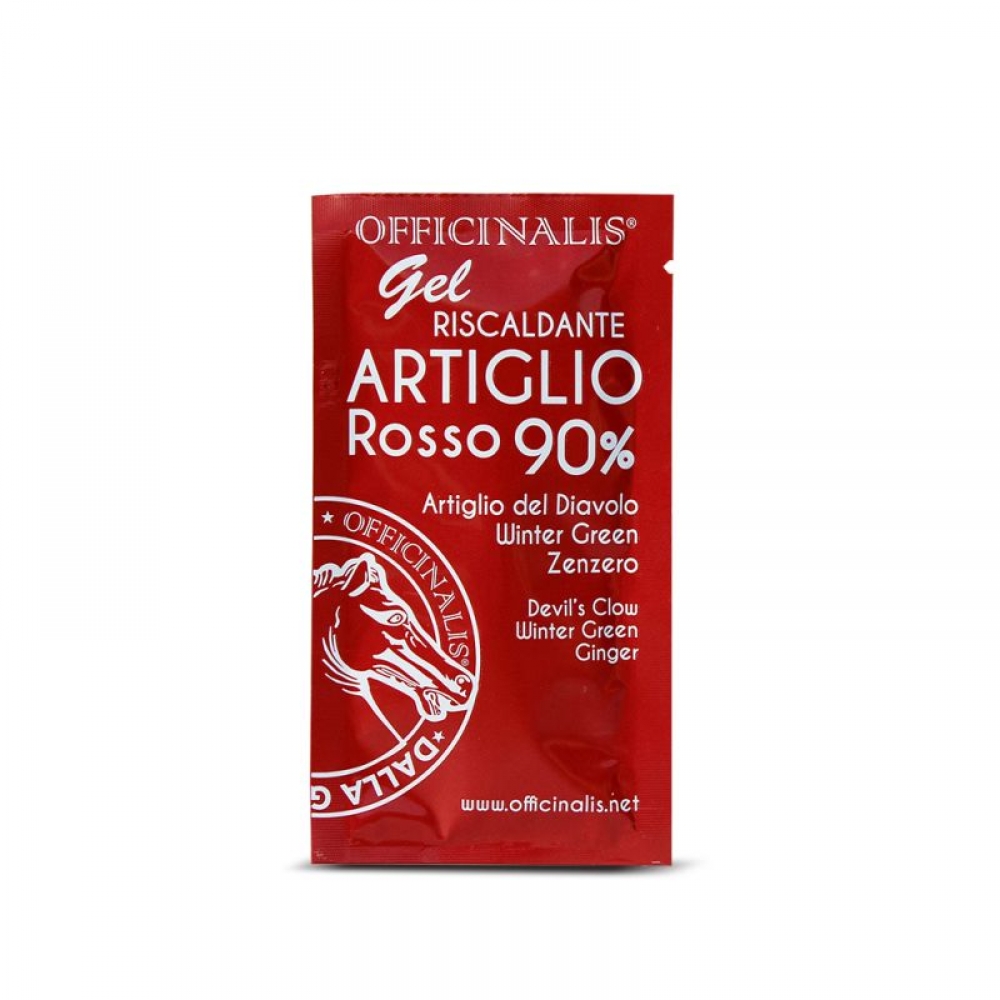 Šildantis gelis Artiglio Roso 90 % su velnio letena ir imbieru, 10 ml Šildantis gelis Artiglio Roso 90 % su velnio letena ir imbieru, 10 ml