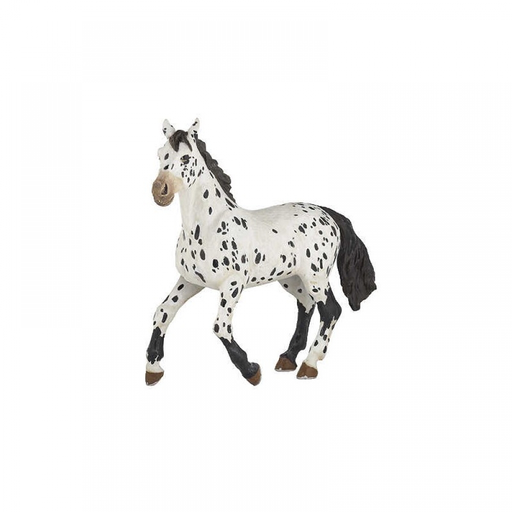 Žirgo figūrėlė Black Appaloosa Žirgo figūrėlė Black Appaloosa