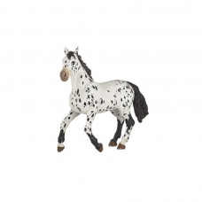 Žirgo figūrėlė Black Appaloosa