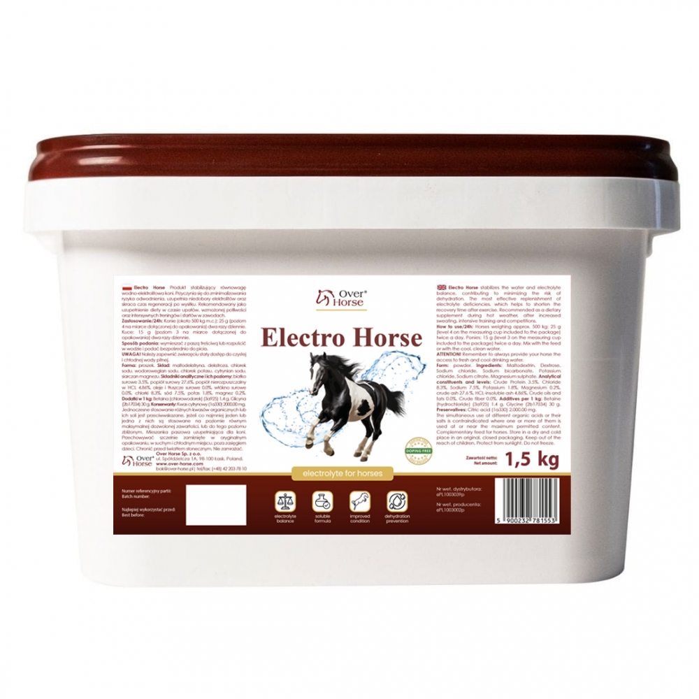 Maisto papildas ELECTRO Horse, 1,5 kg Maisto papildas ELECTRO Horse, 1,5 kg
