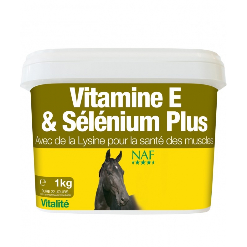 NAF Vitamino E ir seleno papildas raumenims, 1 kg NAF Vitamino E ir seleno papildas raumenims, 1 kg