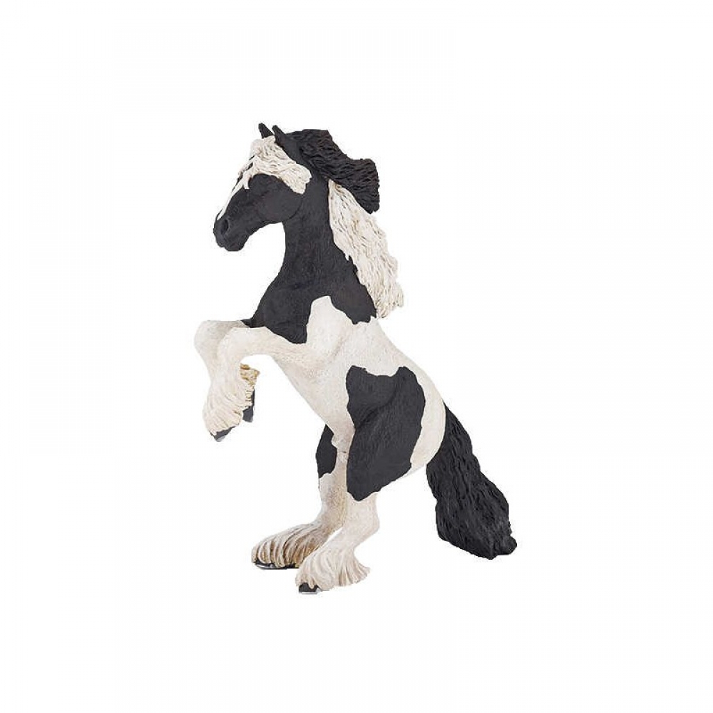 Žirgo figūrėlė Rearing Piebald Cob Žirgo figūrėlė Rearing Piebald Cob