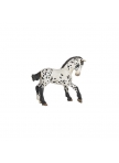 Žirgo figūrėlė Black Appaloosa Foal Žirgo figūrėlė Black Appaloosa Foal