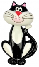 Šaldytuvo magnetas "Cat", juodas