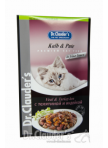 DR. CLAUDER'S drėgnas maistas katėms su veršiena ir kalakutiena drebučiuose, 100 g DR. CLAUDER'S drėgnas maistas katėms su veršiena ir kalakutiena drebučiuose, 100 g