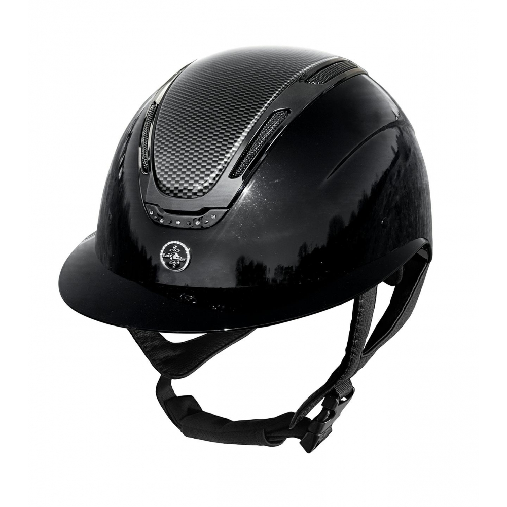 Šalmas FP Equileus W-V Carbon Shiny Šalmas FP Equileus W-V Carbon Shiny