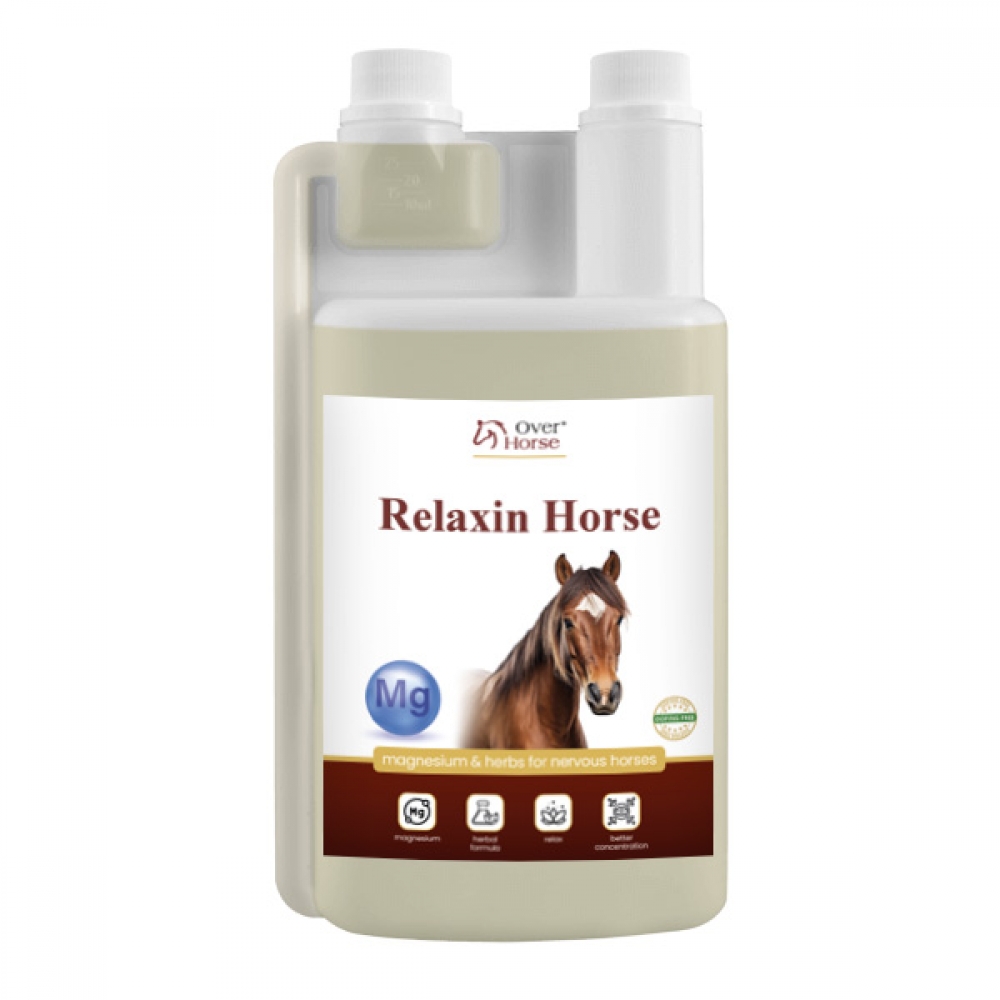 Relaxin Horse papildas nervingiems žirgams, 1 ltr Relaxin Horse papildas nervingiems žirgams, 1 ltr
