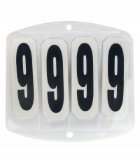 Numeris tvirtinimui ant pobalnio, stačiakampis