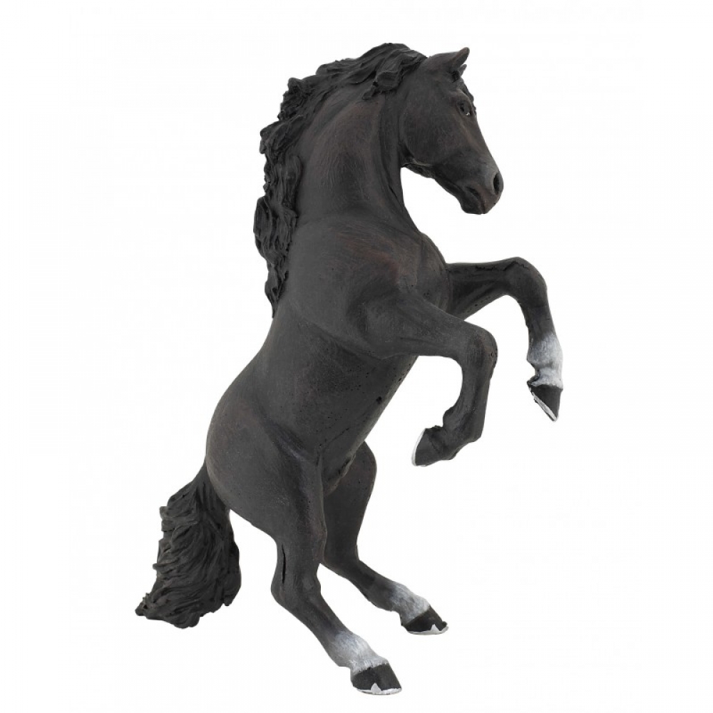 Žirgo figūrėlė Black Rearing Horse Žirgo figūrėlė Black Rearing Horse
