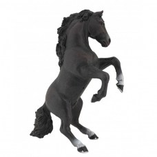 Žirgo figūrėlė Black Rearing Horse