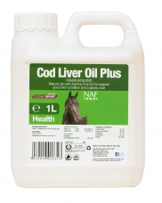 NAF Menkių kepenėlių aliejus Cod liver Oil Plus, 1ltr